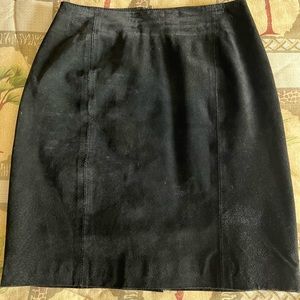 Savannah suede skirt